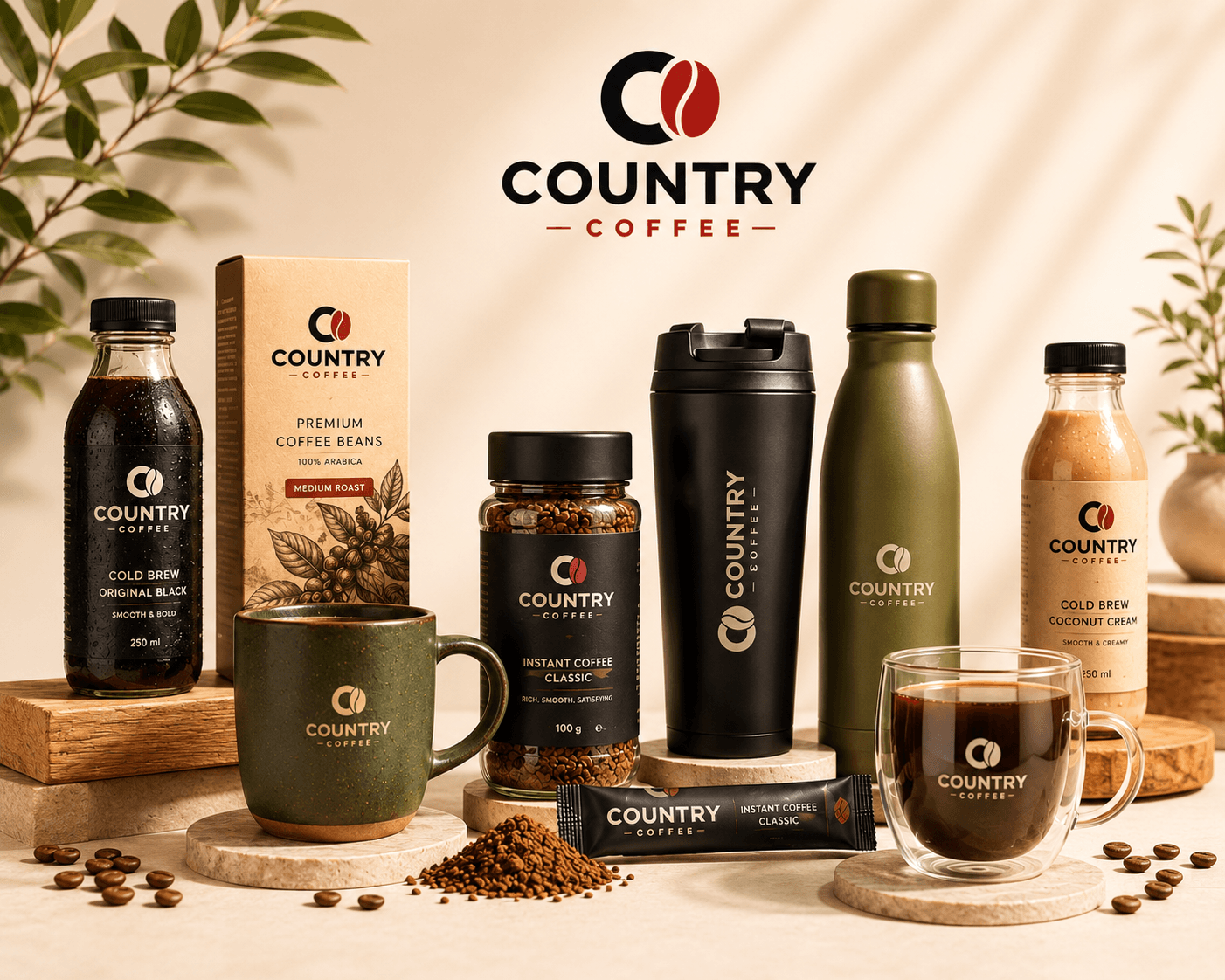 Country Coffee hero